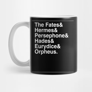 Hadestown Characters Mug